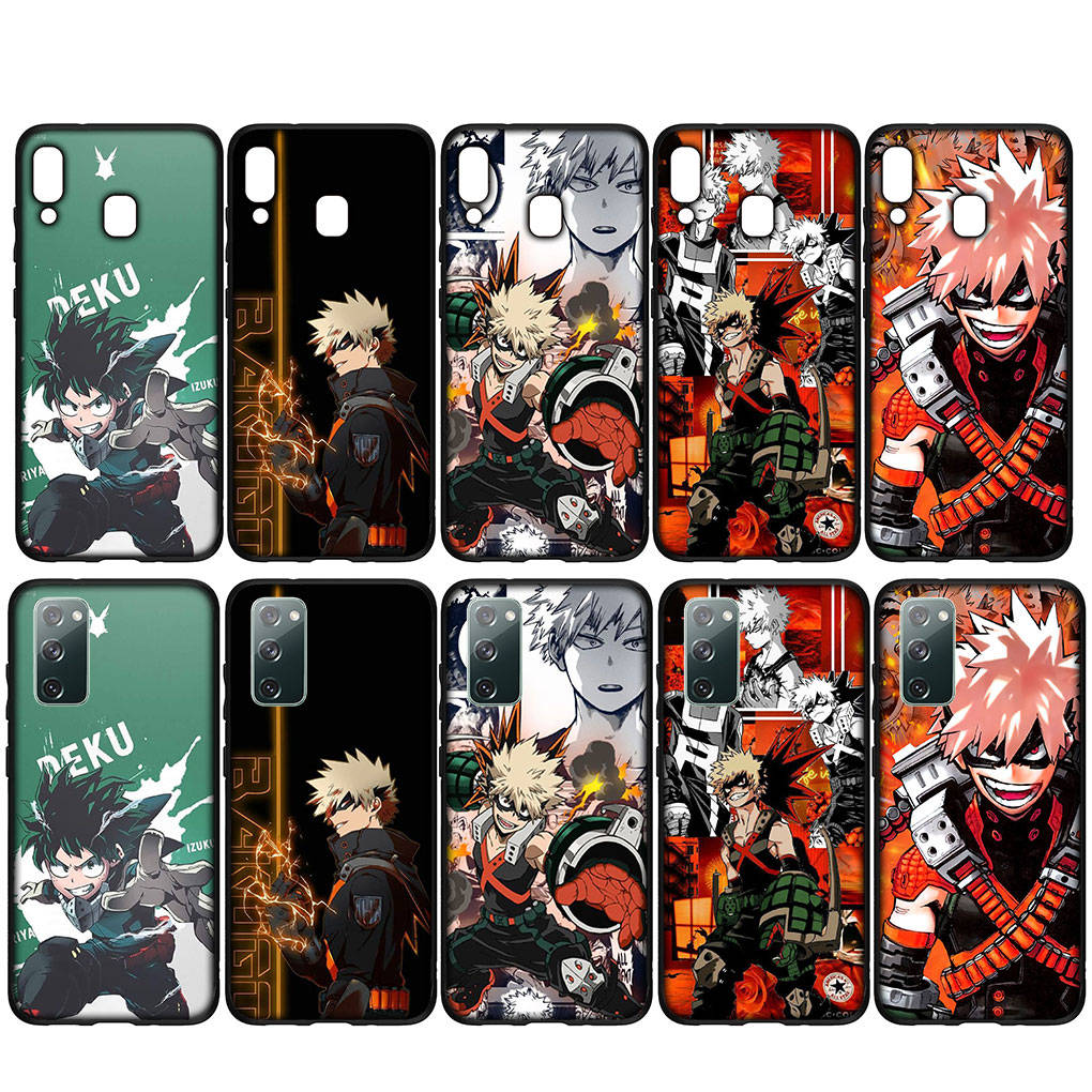 Pouzdro na telefon Bakugou Katsuki My Hero Academia pro iPhone 16 15 Xiaomi Redmi Note 13 12 11 Pro Max X 9 14 XR Samsung Galaxy A16 S24 S23 Plus Huawei OPPO