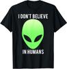 Alien Head Space Rave EDM Music Alien T-Shirt Funny Gift Tee Graphic Custom Printed Tops TShirts Men Clothing  Anime Clothes