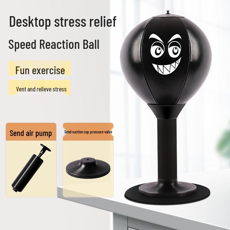 Aibeijian Children's & Adult Desktop Boxing Speed Ball - Decompression and Venting Tool
