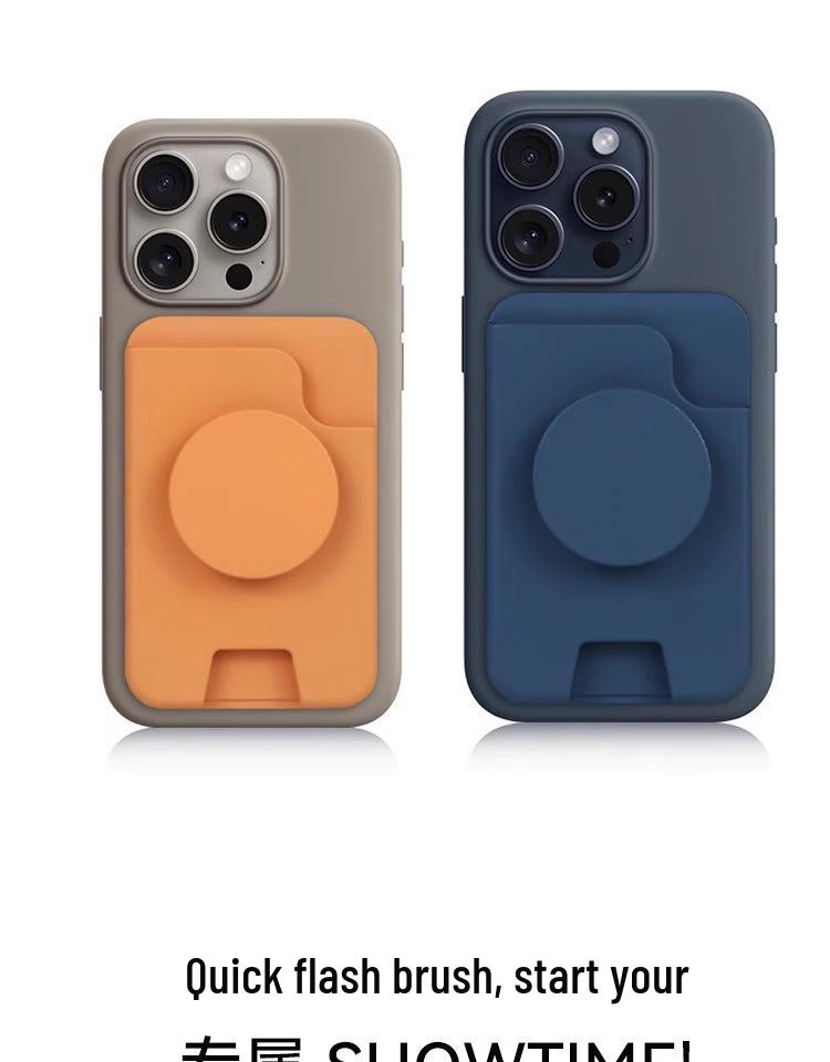 Magsafe Magnetic Card Holder & Stand: Multi-functional, Strong Magnet, Convenient Airbag Design