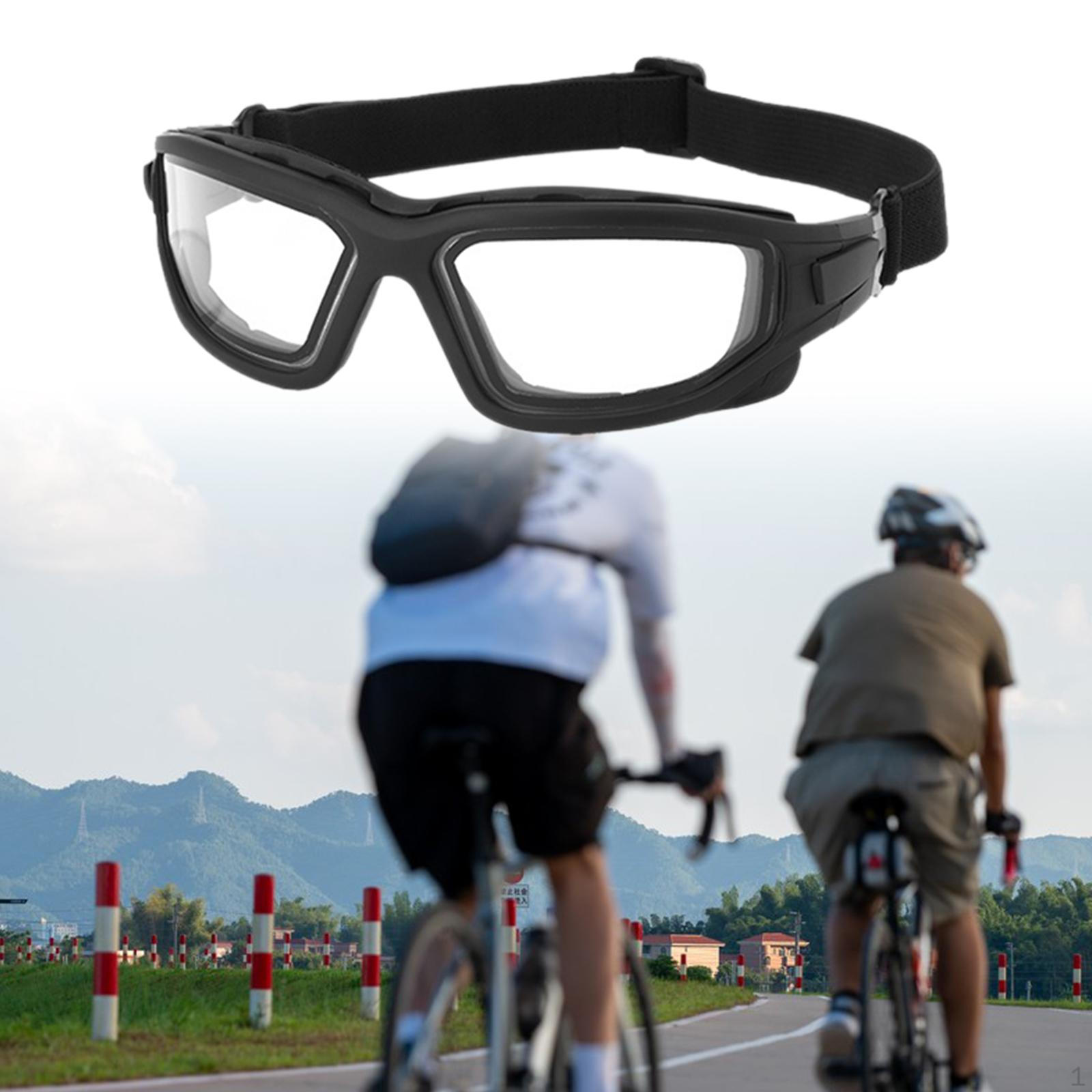 Safety Glasses Wearable Lightweight Adjustable Elastic Strap Work Sunglasses