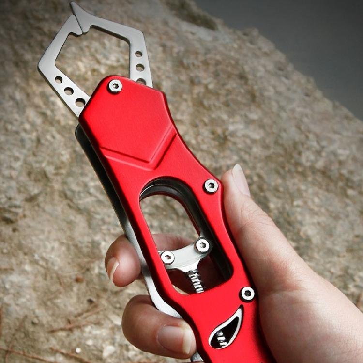 Portable Fish Control Clamps Fishing Pliers Nonslip Handle Metal Fishing Pliers Fishes Lip Gripper Control Tool