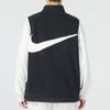Nike Fleece Winter Vest with Stand Collar and Logo Men Outerwear Black DQ4899-010