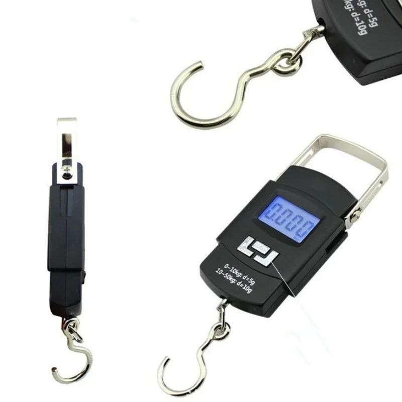Portable Electronic Scale Digital Scale Hanging Hook Travel Double Precision Luggage Weight Scale Portable Home Outdoor Tool