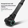 Heavy Duty Alloy Steel Ratchet Wrench Kit Suitable with Water Drills and Bolt Fastening Ergonomic Ratchet Tool