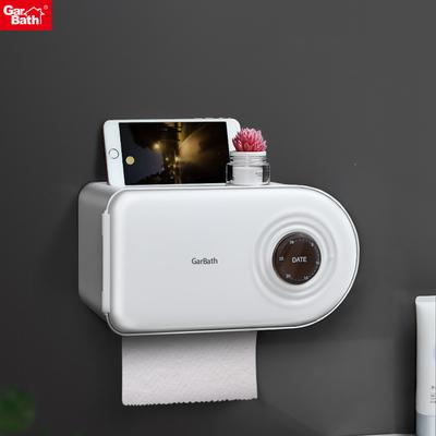 Toilet Tissue Box Punch-free Paper Box Wall-mounted Waterproof Toilet Paper Box Toilet Toilet Paper Roll Paper Storage Box