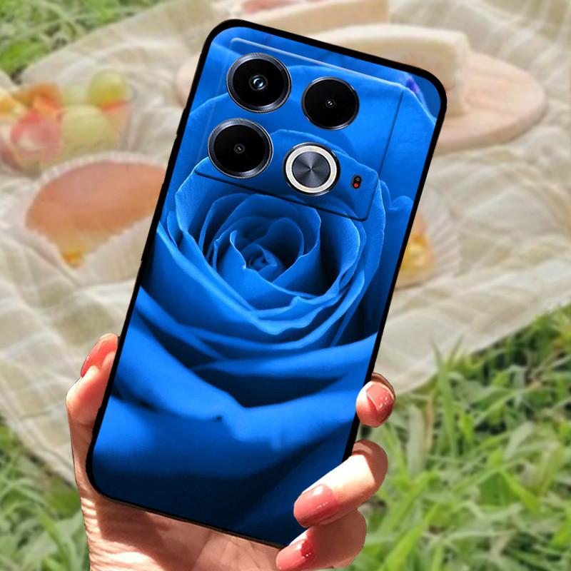 Pour Housse Infinix Note 40 Coques Mignonnes Pour Infinix Note 40 Silicone Souple TPU Coques Arrière Pour Infinix Note 40 X6853 Housse Protectrice