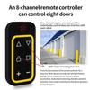 Universal 8-in-1 Multi-frequency Garage Remote Control Duplicator Face-to-Face Copy Door Gate Remote