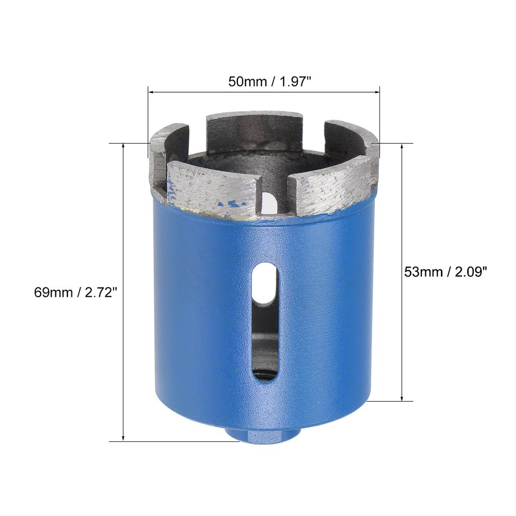 1Pc 12/14/18/20/28/32/38/50mm Sintered Diamond Core Drill Bits Hole Saws for Brick Concrete Masonry Hole Saw Cutter Accessories