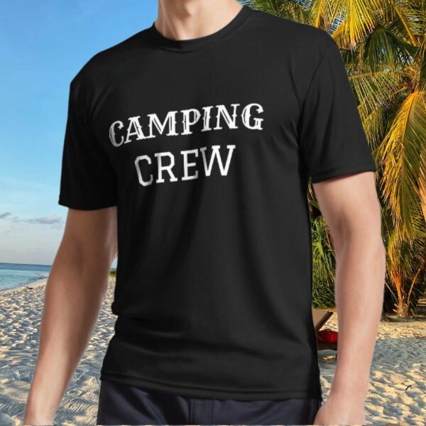 New Shirt Camping Crew Funny Adventure Active Logo T-Shirt Funny Size S to 5XL XL