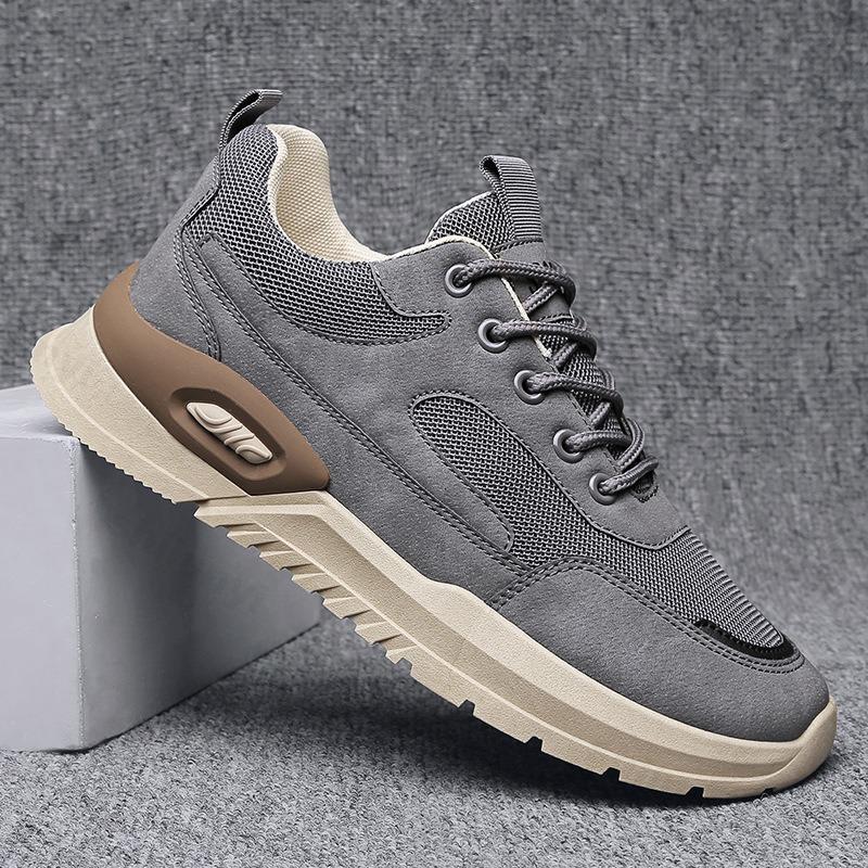 Fashion Man Fashion Sneakers Mesh Breathable 2025 Autumn Running Shoes Comfortable Outdoor Sports Men Casual Shoes Tenis Masculino