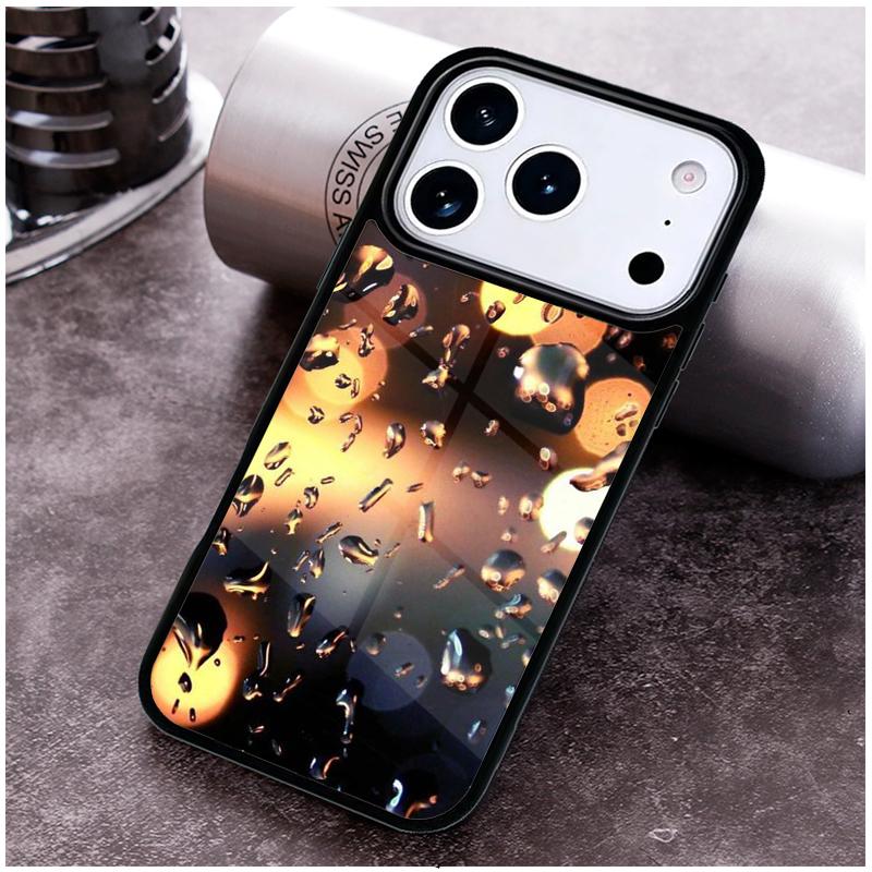 

Rain Drops On A Window Phone Case for iPhone 17 16 15 Pro Max Air 14 13 12 11 Plus Shockproof Capa Cover iPhone 11 Pro