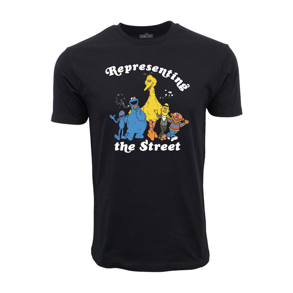 Sesame Street Representing The Street Graphic T Shirt