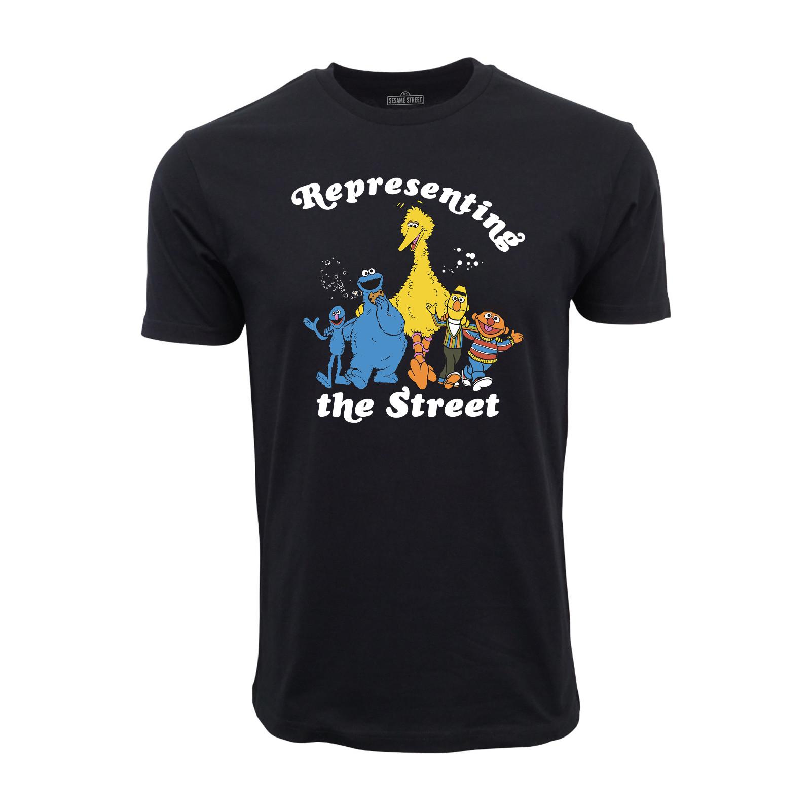 Sesame Street Representing The Street Graphic T shirt S