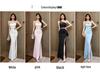 2026 Elegant Strapless Slit Evening Gown – Slimming Bodycon, Hip-Hugging, Floor-Length Dress