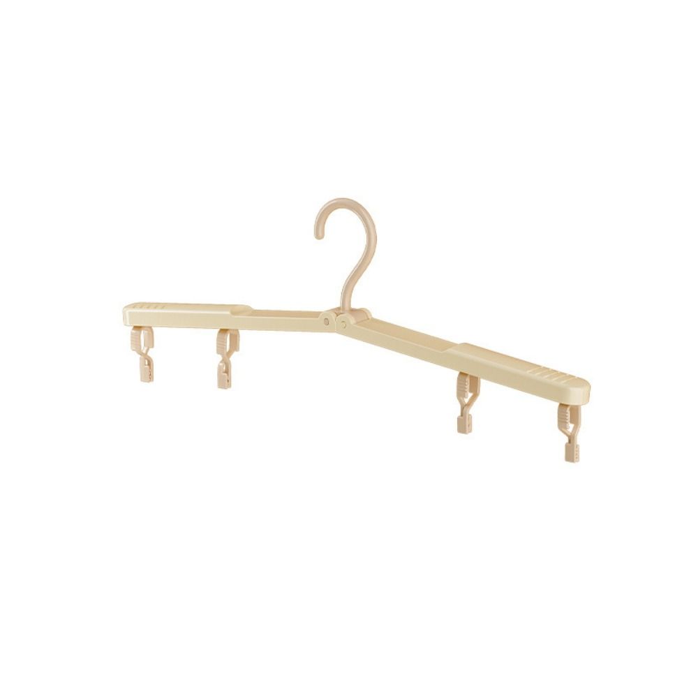 Portable Travel Clothes Rack Multi-functional Clothes Drying Tools Foldable Clothes Hanger