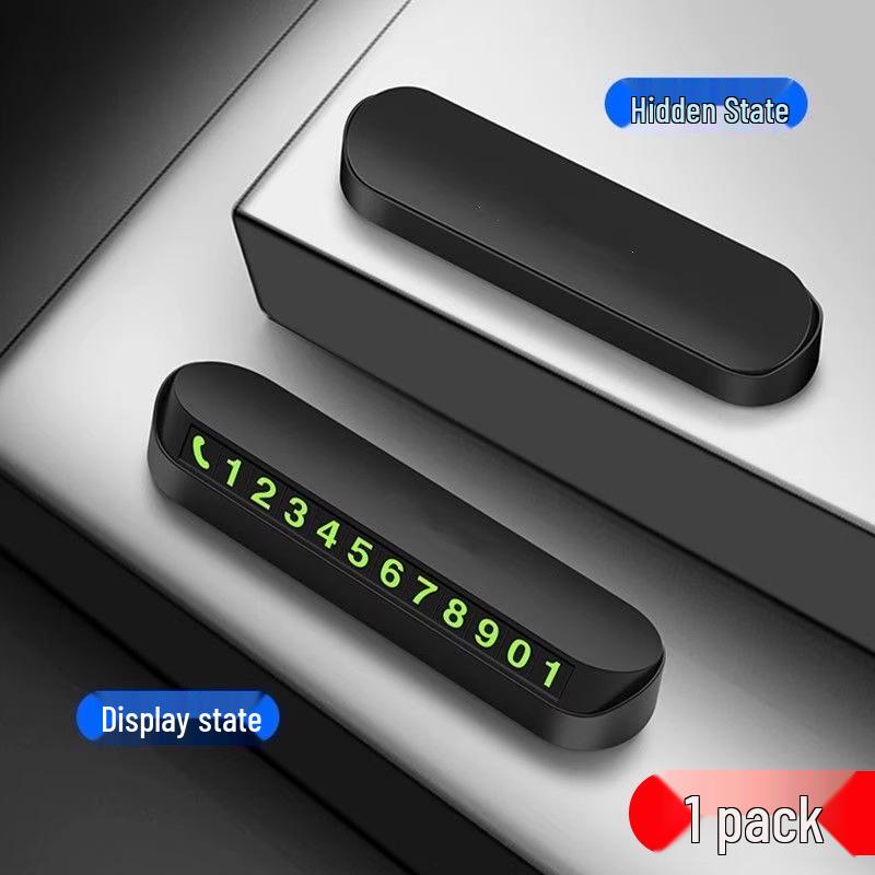 

Світний тимчасовий номерний знак-прикраса для паркування автомобілів