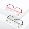 Retro Metal Glasses Frame Men'S Edge Silk Polygonal Glasses Frame Women'S, Optical Frame 6015