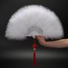 Folding Fan Fluffy Lightweight Stage Performance Decoration