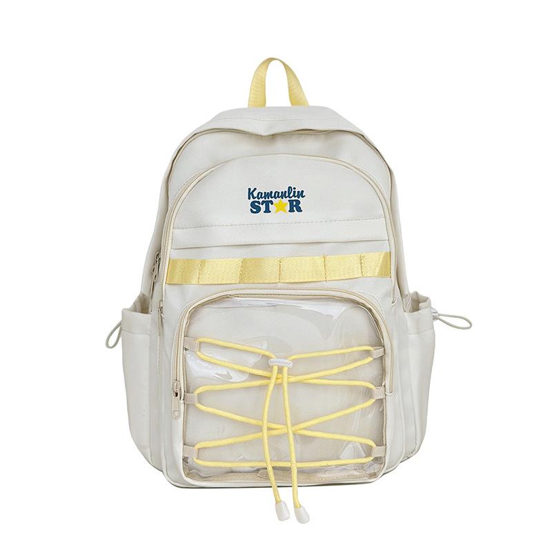 

Cute Backpack New Style College Students Commuting Large Capacity Travel High value Backpack Without pendant