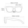KDEAM Unisex Square Sunglasses Polarized Coated Lens Suitable For Driving Fishing Sunglasses Anti-Blue Light Computer Eyeglasses