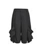 Jeongdo Veil Bermuda Slacks. Black