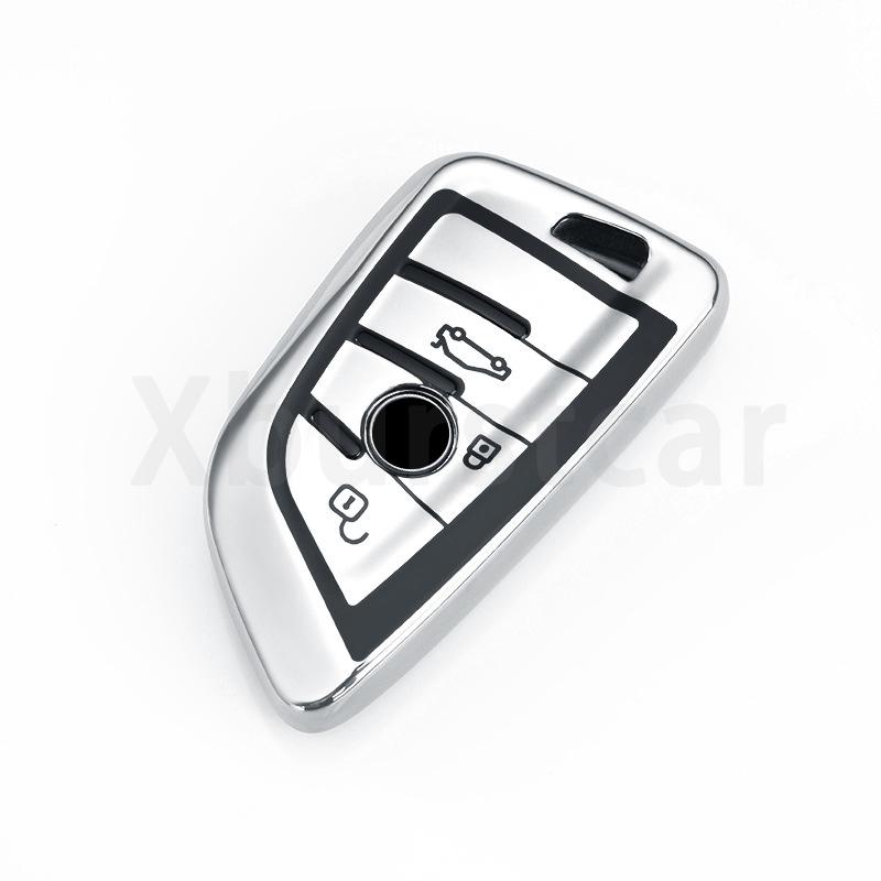 

3 4 Buttons TPU Shell Fob for BMW X1 X2 X3 X4 X5 X6 M5 F15 F16 F48 G30 G38 525 540 740 Series 1 2 3 5 Car Key Cover Accessories