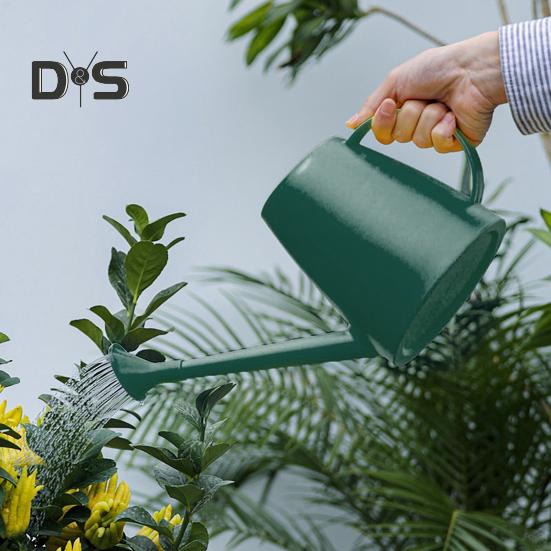 Konewka 1,8 l z długą wylewką Konewka z wyjmowaną rozetą zraszającą Lekki dzban ogrodowy do roślin doniczkowych, roślin zewnętrznych, ogrodnictwa