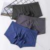 Pánské spodky Sloní nos Střední pas Jednobarevné Vysoce elastické Měkké Strečové Prodyšné Antiseptické Odvádějící vlhkost Měkké Pánské spodky Spodní prádlo
