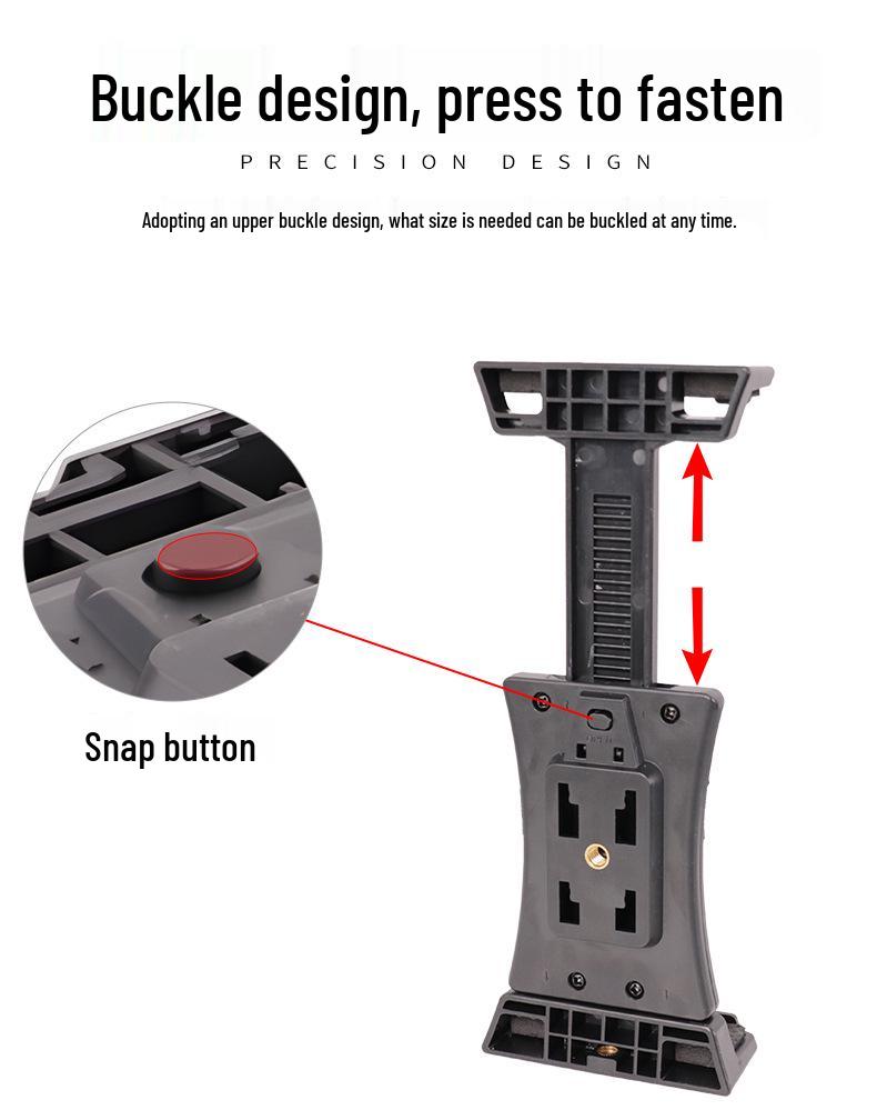 Universal Expandable Tablet & Phone Holder with 1/4” Screw Hole for Photography & Live Streaming