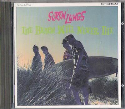 CD SURFIN' LUNGS - The  Beach Will Never Die 15507421 Lux Noise 1990 Schweiz Rock Gebraucht