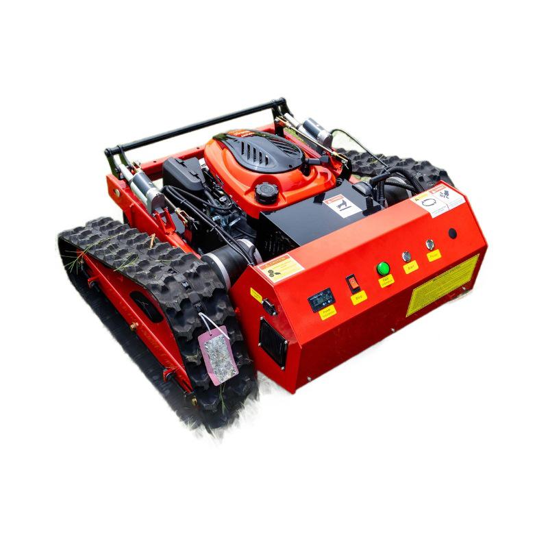 Four-Stroke Gasoline Remote Control Crawler Lawn Mower