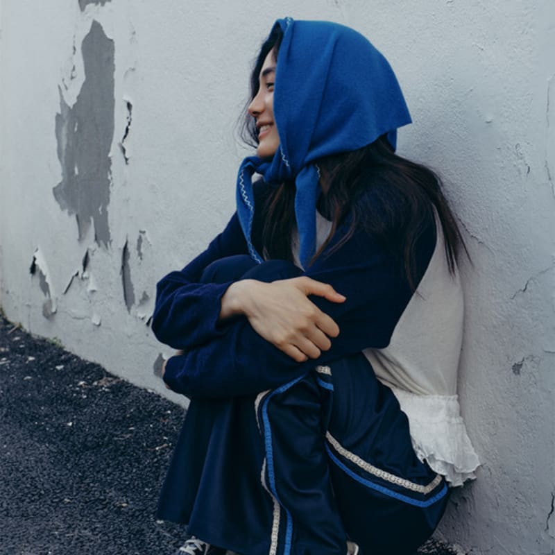 

FRITUR Cashmere Muffler 4Color_F243AC01 BLUE