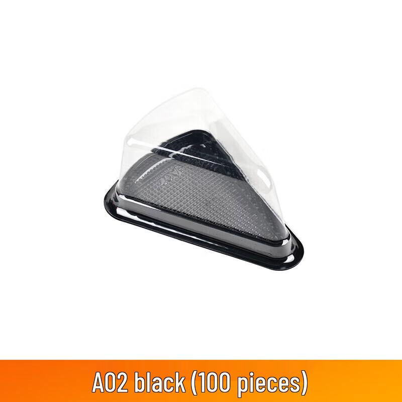 

ONYLM Disposable Triangular Plastic Cake Slice Box