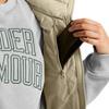Under Armour ColdGear Infrared Comfort Zip Sports Down Vest Women Vest Beige 1381660-280