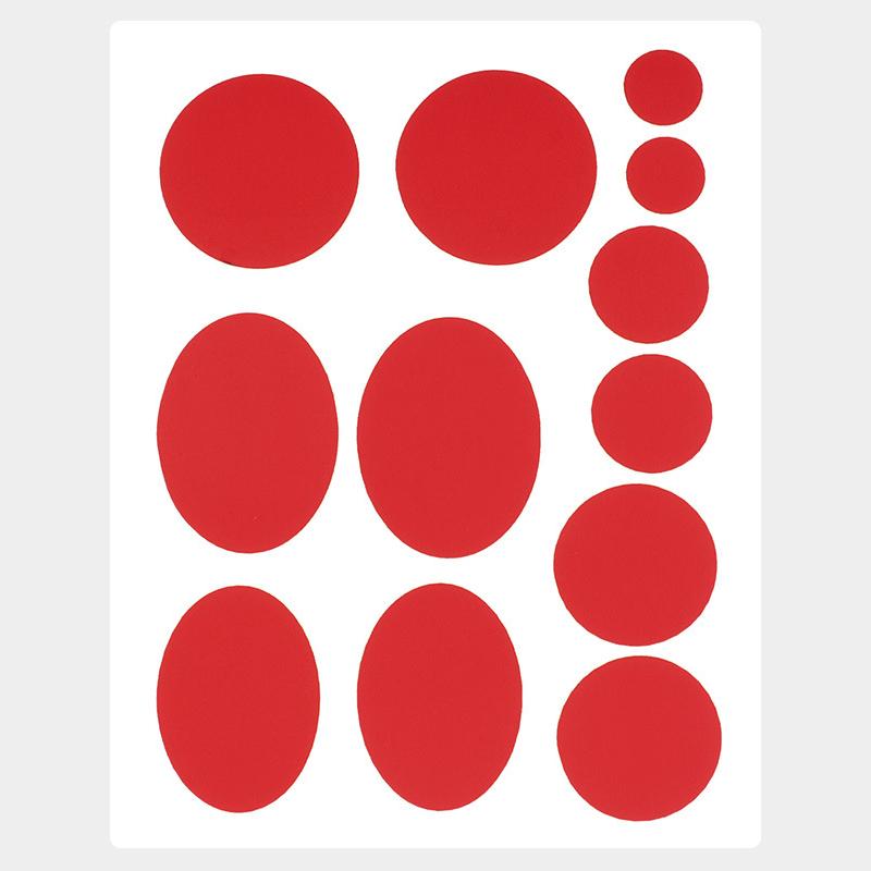 1Set Self-Adhesive Clothing Repair Patches Assorted Shapes Universal Durable Fabric Fixes For Down Jackets And Garments