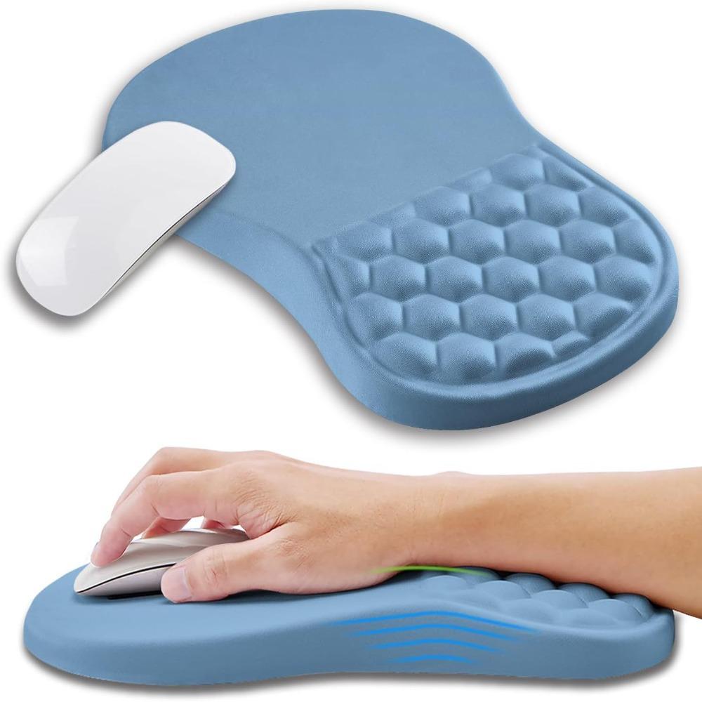 Wrist Rest Ergonomic Mouse Pad Massage Bumps Wrist Support Mousepad  Gaming Desk
