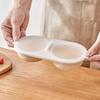 Microwave Eggs Poacher,Double-Cup Egg Boiler,Kitchen Gadget,  Spring Egg Mold,Cooking Tools,Clear Water Lotus Egg Maker