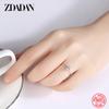 925 Sterling Silver Diamond Ring for Women Fashion Wedding Jewelry Gift