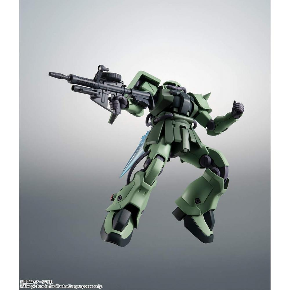 ROBOT Spirits Mobile Suit Gundam 0083 [SIDE MS] MS-06F-2 Zaku IIF tip 2 ver.. ANIME. Aproximativ. Figurină mobilă vopsită ABS&PVC de 125 mm