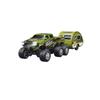 RC Truck, 1:64 Scale Truck With Lights, Remote Control Truck, 2.4GHz Rc Truck, Rechargeable Remote Control Semi Truck With Trailer