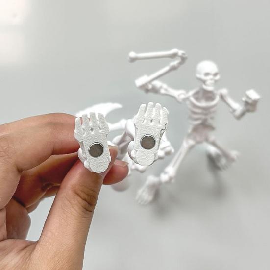 Acțiune Schelet Arme Umane Schelet Amuzant Articulat cu Figurină Schelet Magnetic Articulat Figurină pentru Colecționari