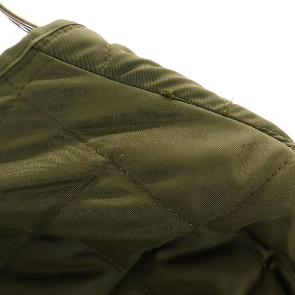 DUTCH ARMY 70s Vintage Liner Quilted Jacket 96-100 Khaki Military Men's Used