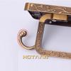 Antiker Messing Toilettenpapierhalter Badezimmer Mobiler Halter Toilettenpapierrollenhalter Badezimmer Lagerregal Zubehör YT-1492