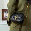 New Women's Leather Small Bag, Adjustable Chain Bag Crossbody Bag, Fashiable Mini Shoulder Bag, Versatile Luxury Designer Bag