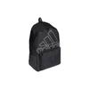 Adidas Large Logo Print Sports Student Polyester Backpack Unisex Backpack Black HC4759