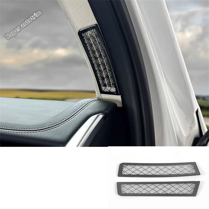 Car Front Pillar A Tweeter Speaker Audio Sound Frame Sequin Cover Trim Accessories For BMW X1 iX1 U11 X2 iX2 U10  2024 2025