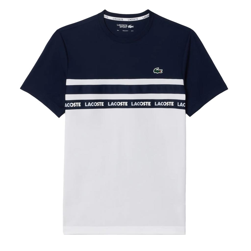 Lacoste Mens Colour Block Pique T-Shirt