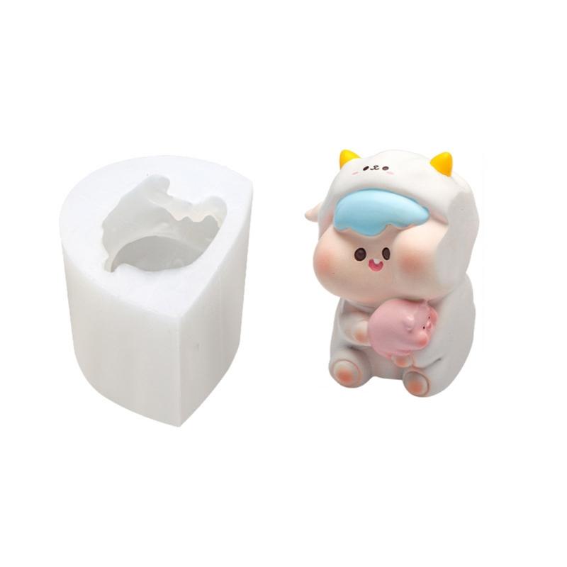 

Cake Mould Resin Casting Molds DIY 3D Silicone Mould Cylinder Soap Cake Mold Silicone Mold Handicrafts for Candle Making