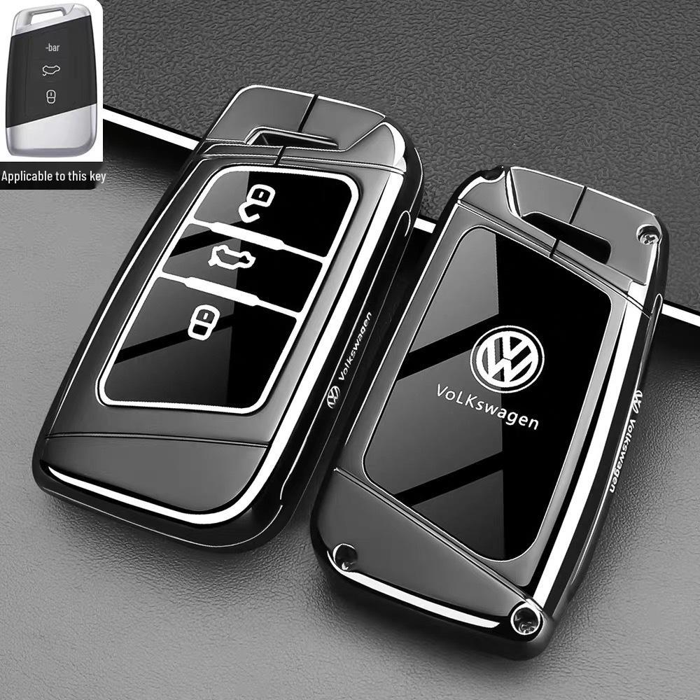 Volkswagen Lavida, Polo, Lamando, Passat, Touareg, Tiguan, Teramont, Touran Schlüsselhülle und Autoschnalle.